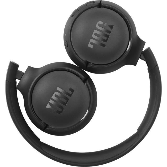 Auriculares inalámbricos supraaurales JBL Tune 510 BT - Sonido JBL Pure Bass - Bluetooth 5.0 - Hasta 40 horas de autonomía - Negro