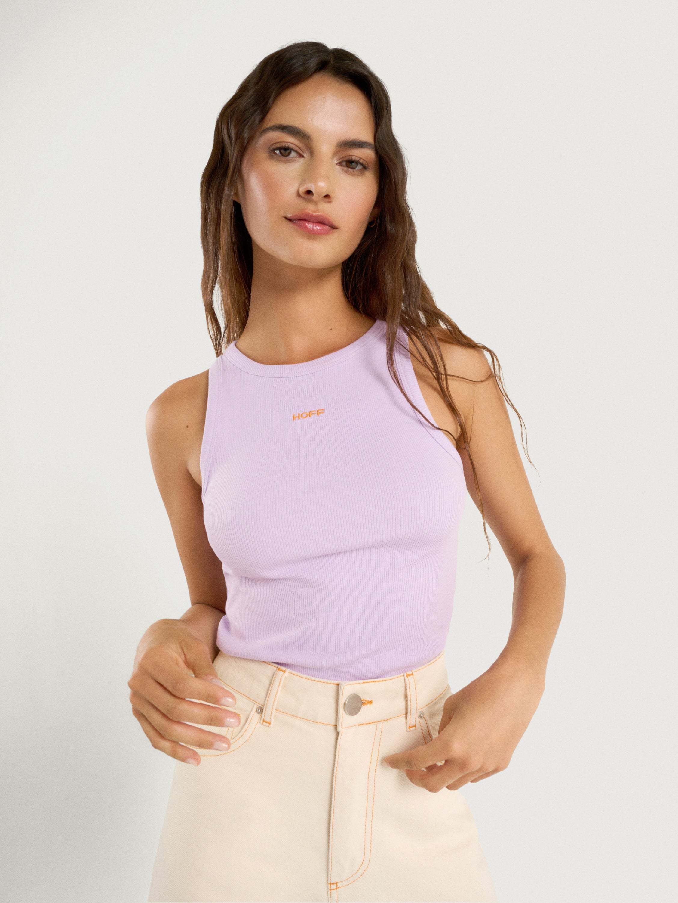 CAMISETA TOP CAYMAN LILA