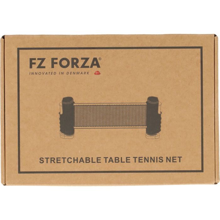 Pali regolabili per rete da ping pong - FZ FORZA - Larghezza fino a 2 metri - Spessore 5 cm - Nero