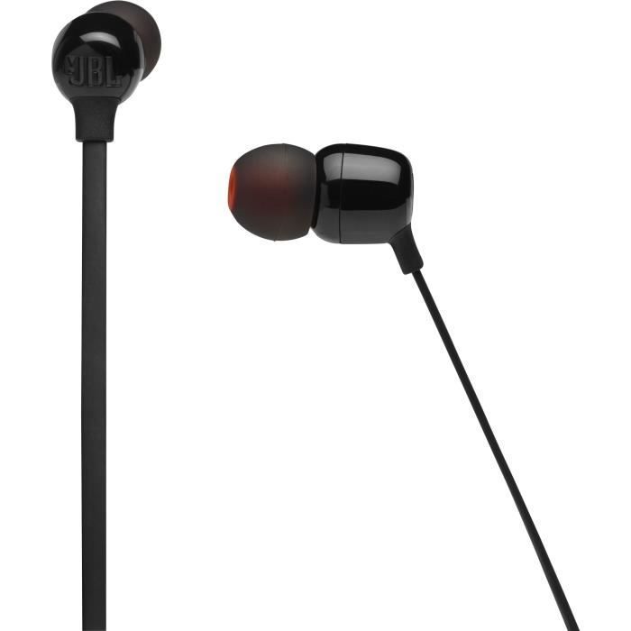 Auriculares inalámbricos JBL Tune 125BT - Intraurales - Sonido Pure Bass - Bluetooth 5.0 - 16 horas de autonomía - Negro