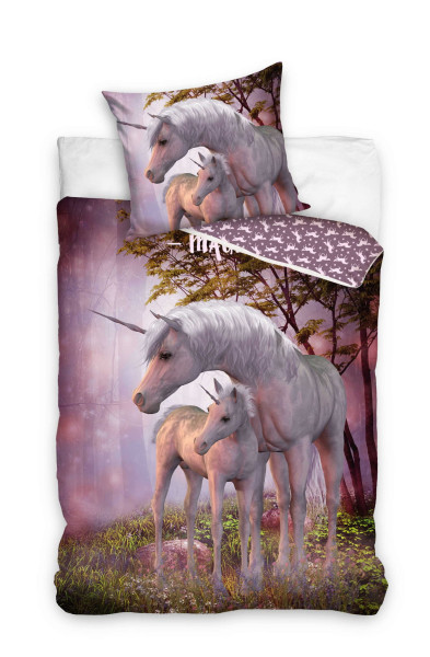 Pościel Jednorożec Unicorn 140x200 Carbotex