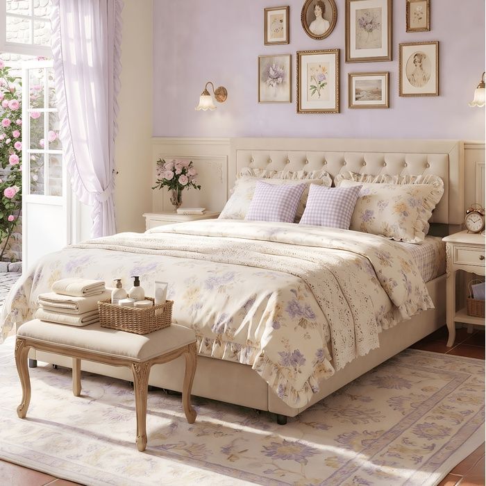 Cama doble de 180x200 cm en terciopelo beige - Almacenamiento hidráulico y amplio cajón para los pies - Cabecero capitoné - Tamaño king size - Robusta