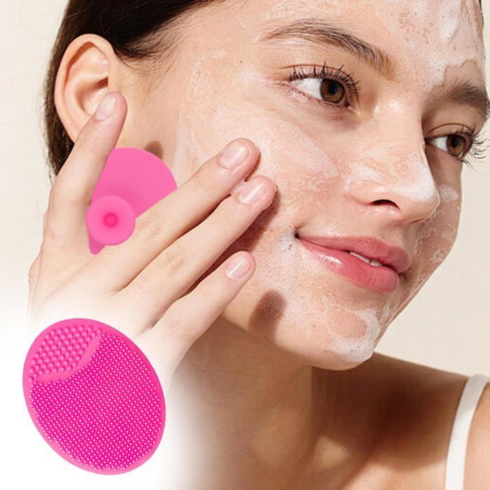 Set mit 4 weichen Silikon-Gesichtsreinigungsbürsten, Anti-Aging-Peeling-Porenreiniger, sanfte Massage