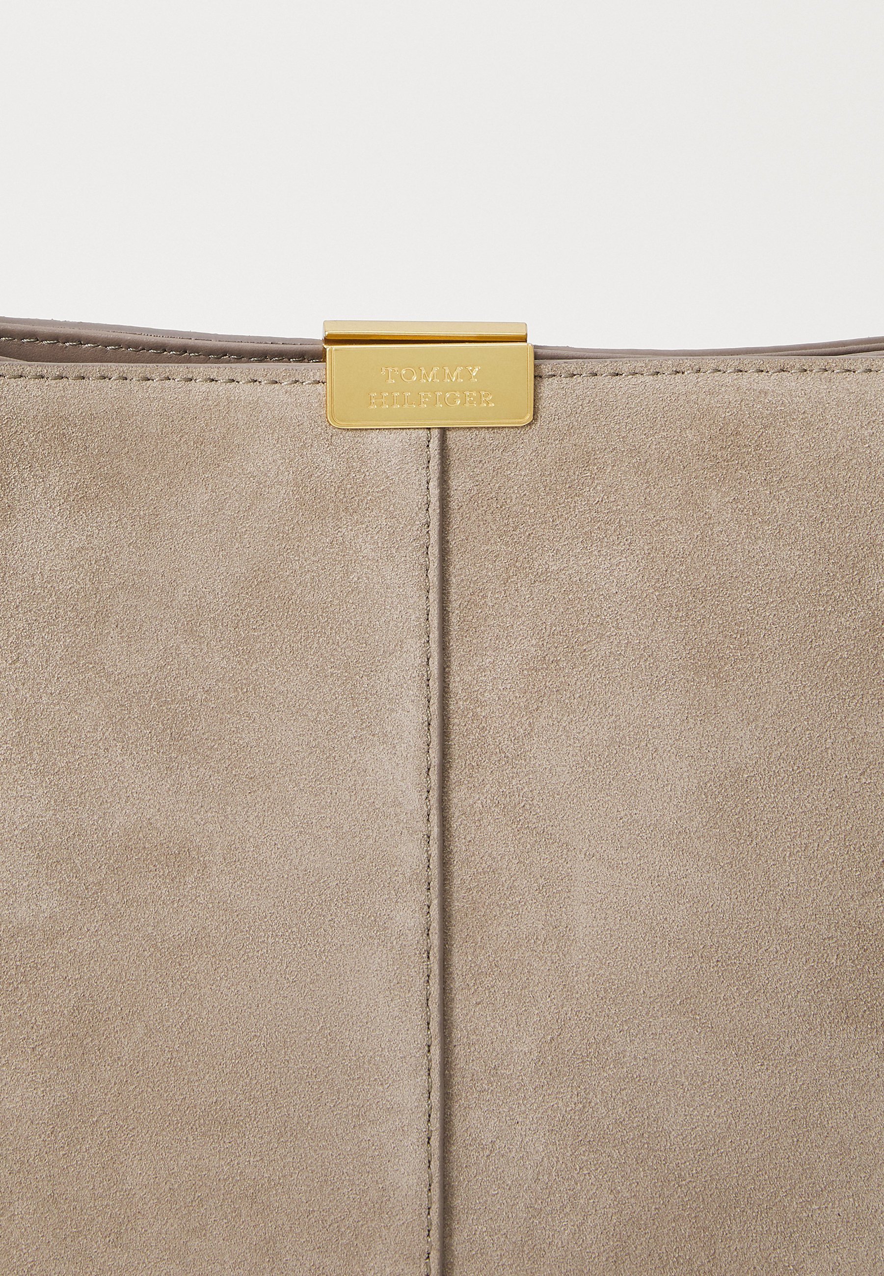 Tommy Hilfiger CASUAL SCHOUDERTAS - Handtas - coastal taupe