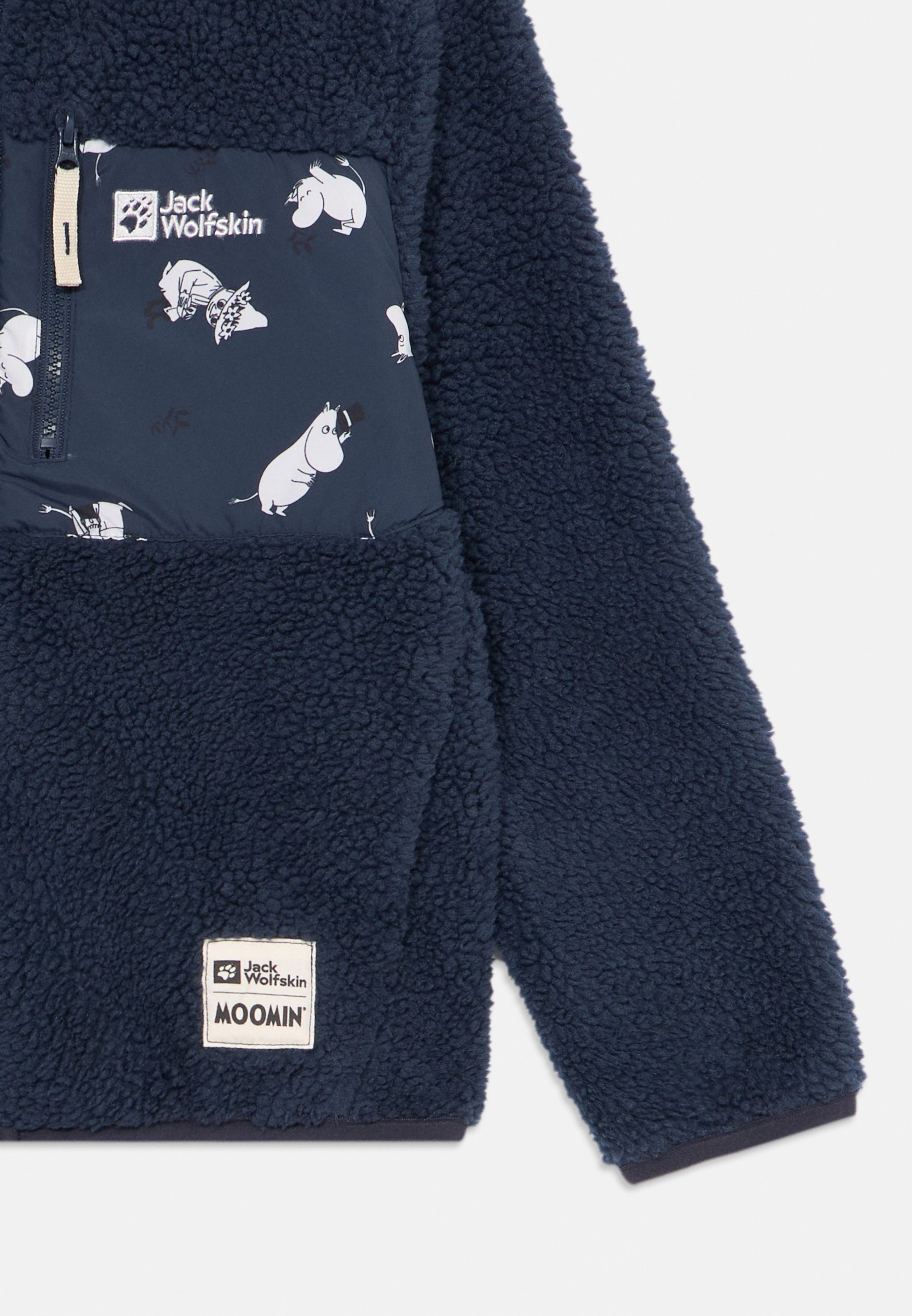 Jack Wolfskin MOOMIN ICE CURL - Fleecejack - Midnight Sky