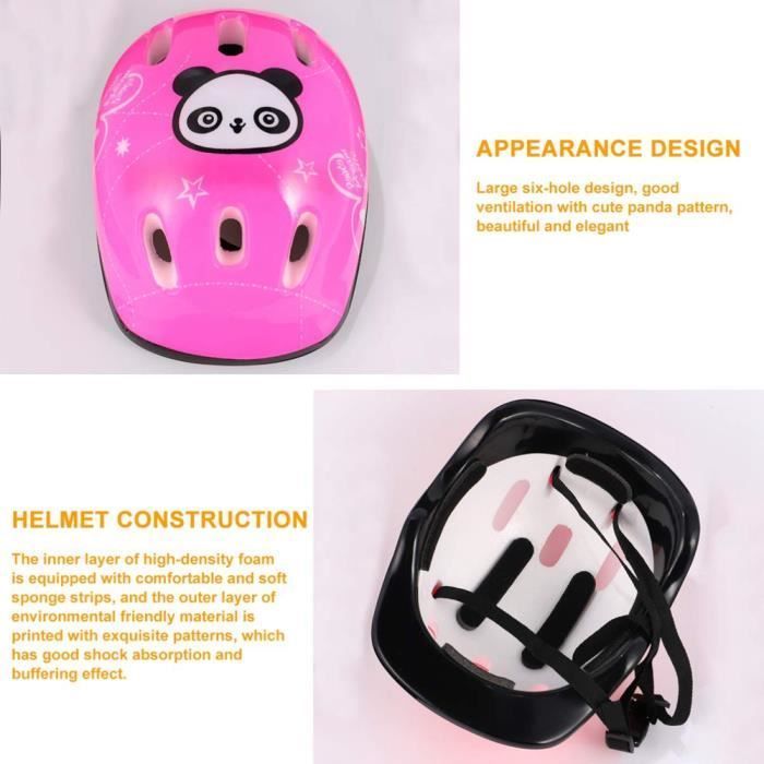 7 pièces / ensemble équipement de protection de patinage ensembles coudières vélo planche à roulettes patinage sur glace rouleau