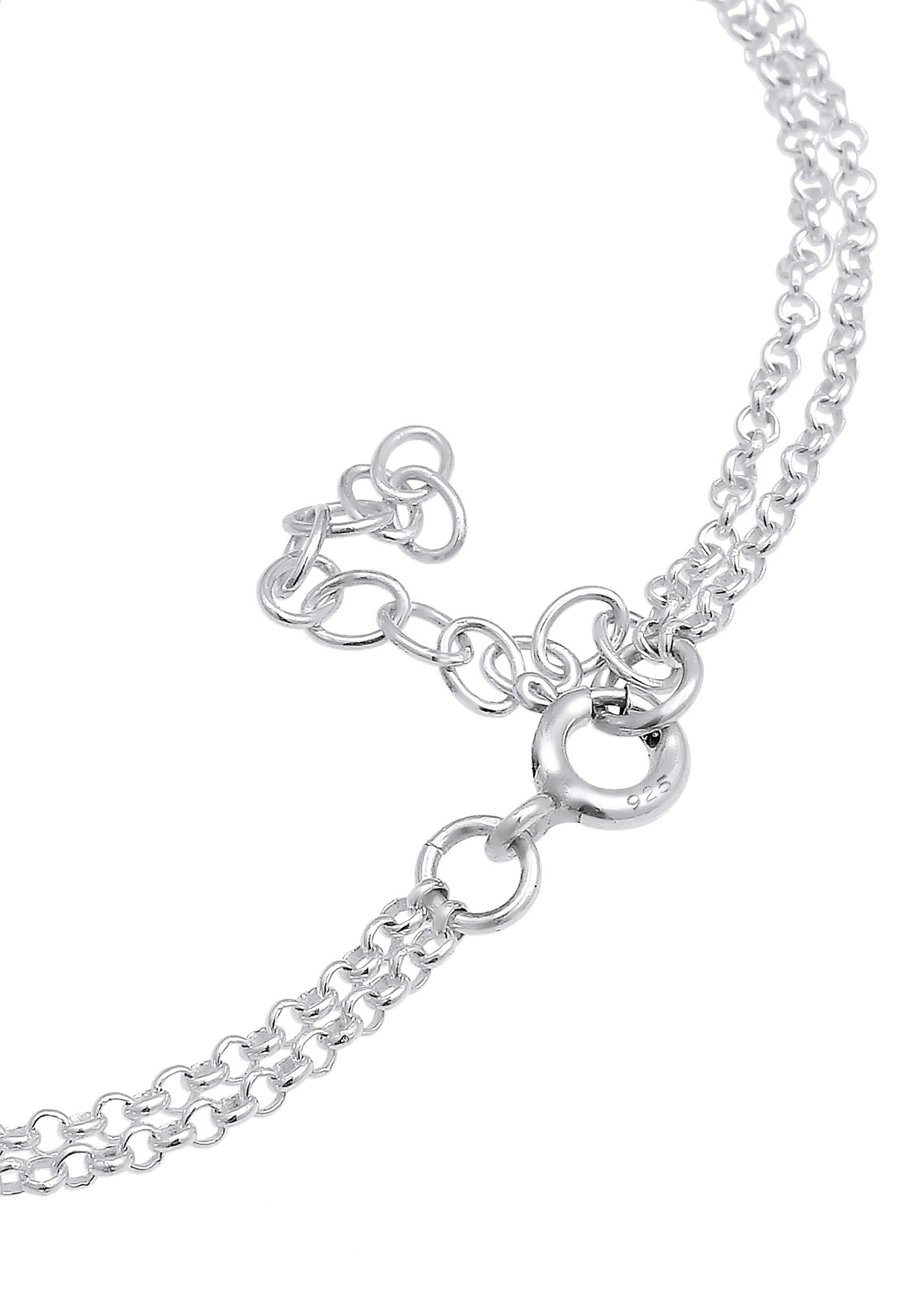 Elli Base Balle Design Geo Bracelet Femme (925/1000) Argent