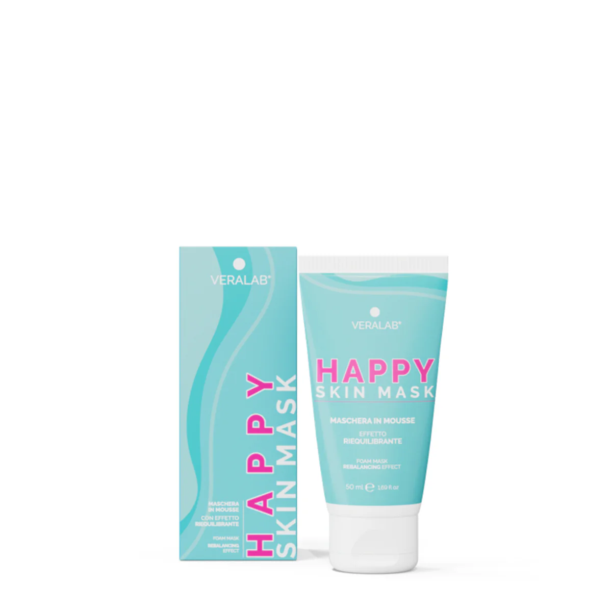 Maschere Viso Happy Skin Mask - Maschera Purificante viso, Maschera Illuminante viso