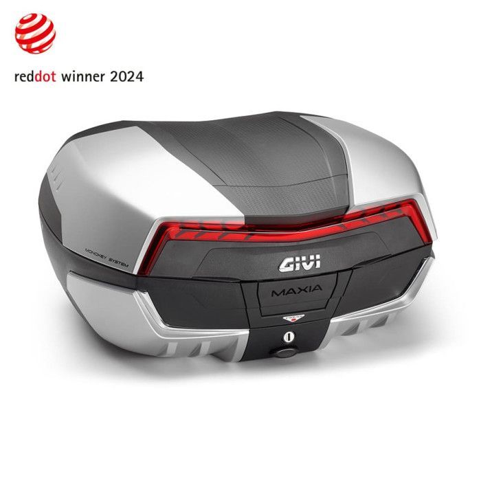 Top case moto couvercle Givi Cata - rouge - 58 L