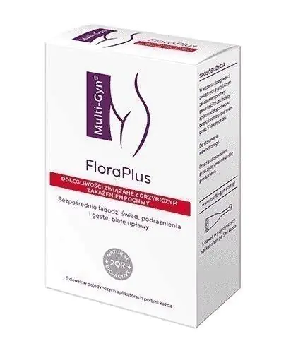 Multi-Gyn FloraPlus, Żel dopochwowy z aplikatorami