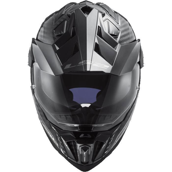 LS2 MX701 EXPLORER CARBON SOLID INTEGRAALHELM