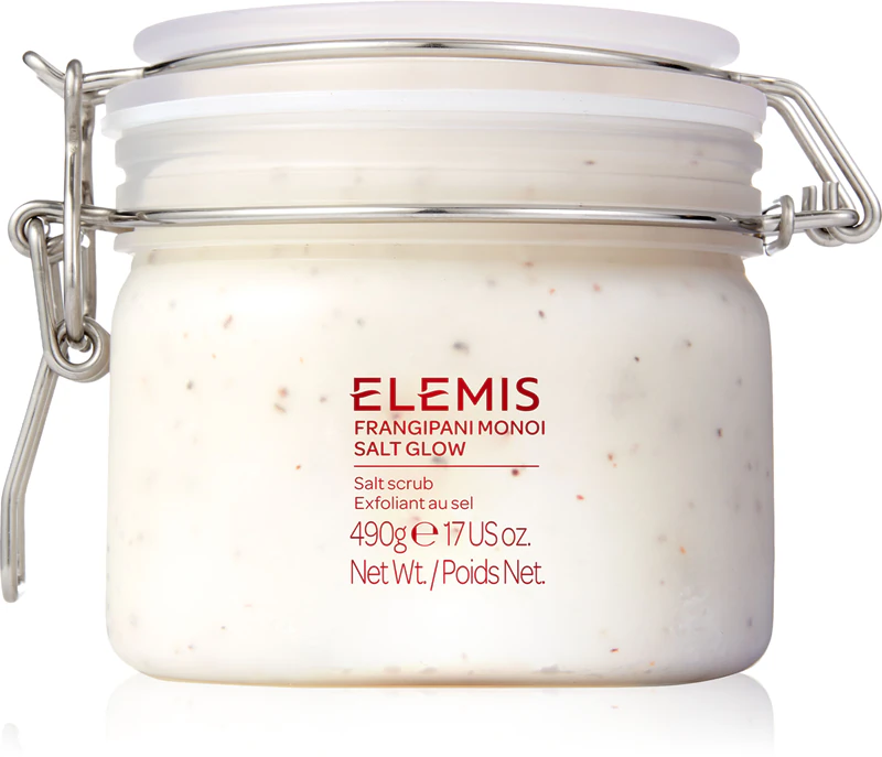 Minerálny telový peeling Elemis Body Exotics Frangipani Monoi Salt Glow