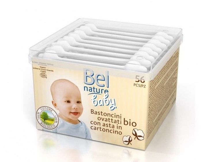 Vatové tyčinky Nature Baby Doplnky detskej hygieny
