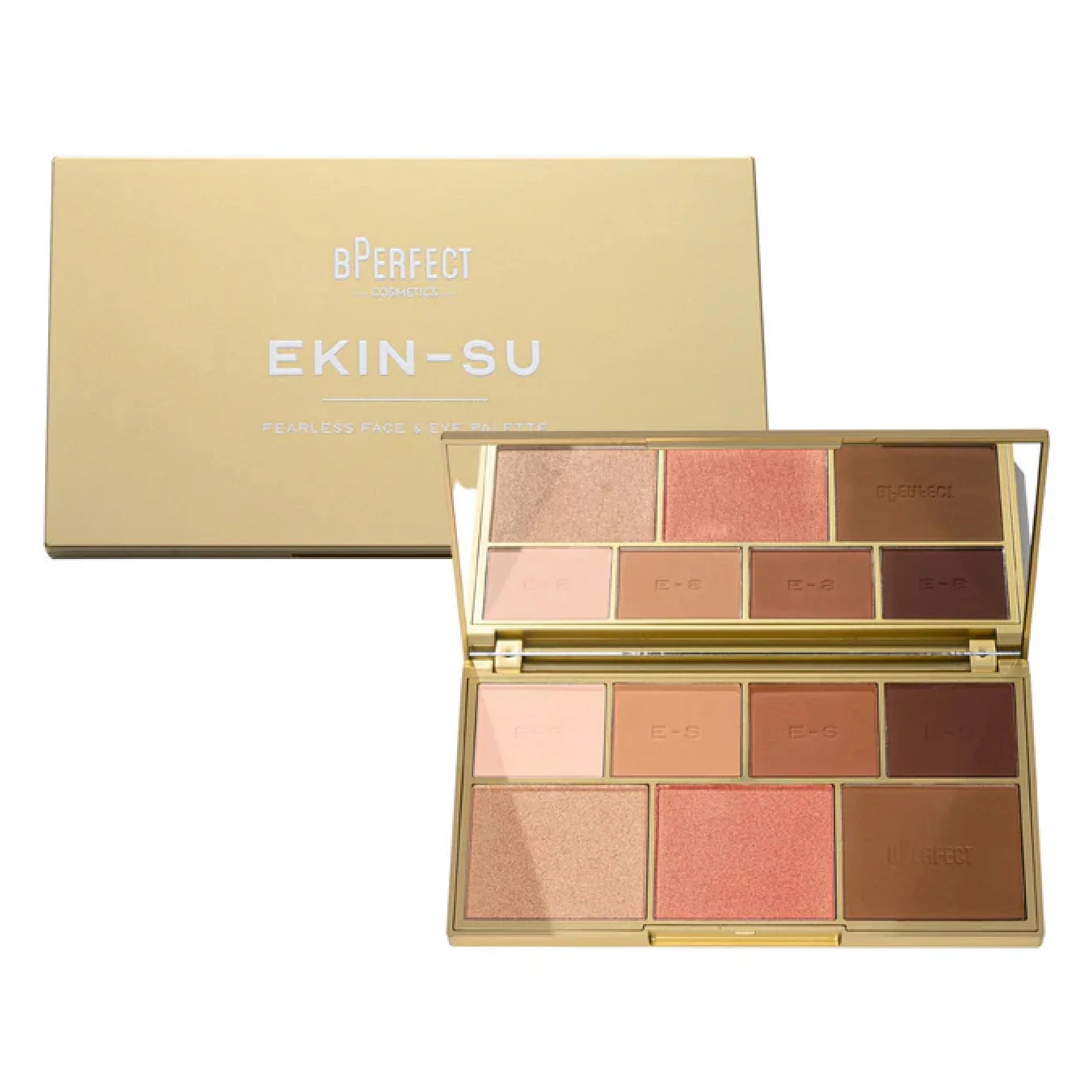 Viso  BPerfect Cosmetics x Ekin Su Fearless Face & Eye Palette - Palette viso, Palette occhi