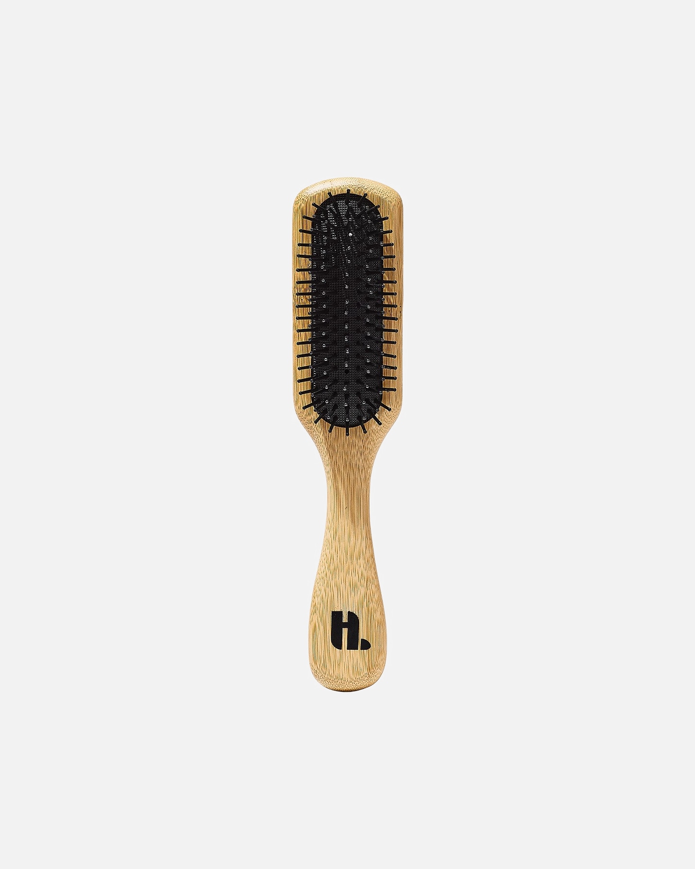 Hairlust flat og padlebørste laget av bambus – 1 stk.