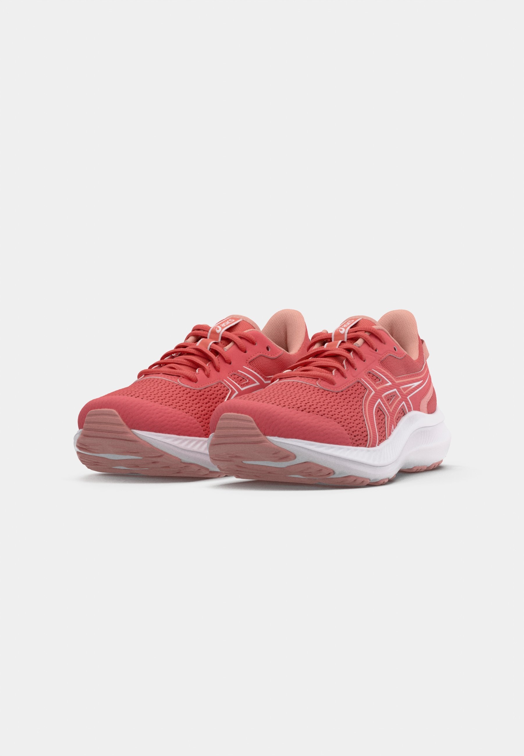 ASICS JOLT 5 - Hardloopschoenen voor op de weg - donkerroze klei/roze klei