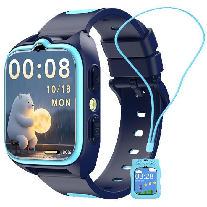 Blackview Z30 Kids Smartwatch 4G GPS IP68 1.75-inch Screen Blue 800 mAh Battery