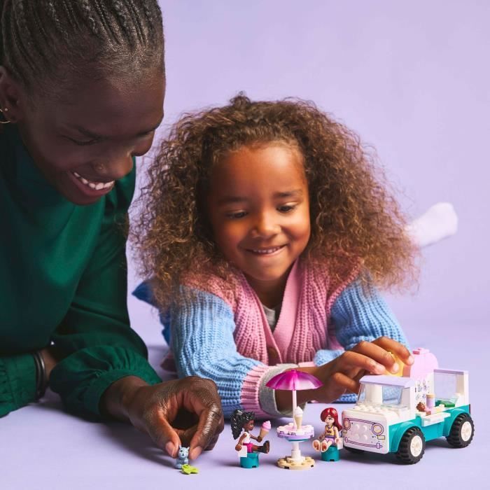 LEGO Friends 42644 Heartlake City Ice Cream Truck - Building Set for Ages 4+