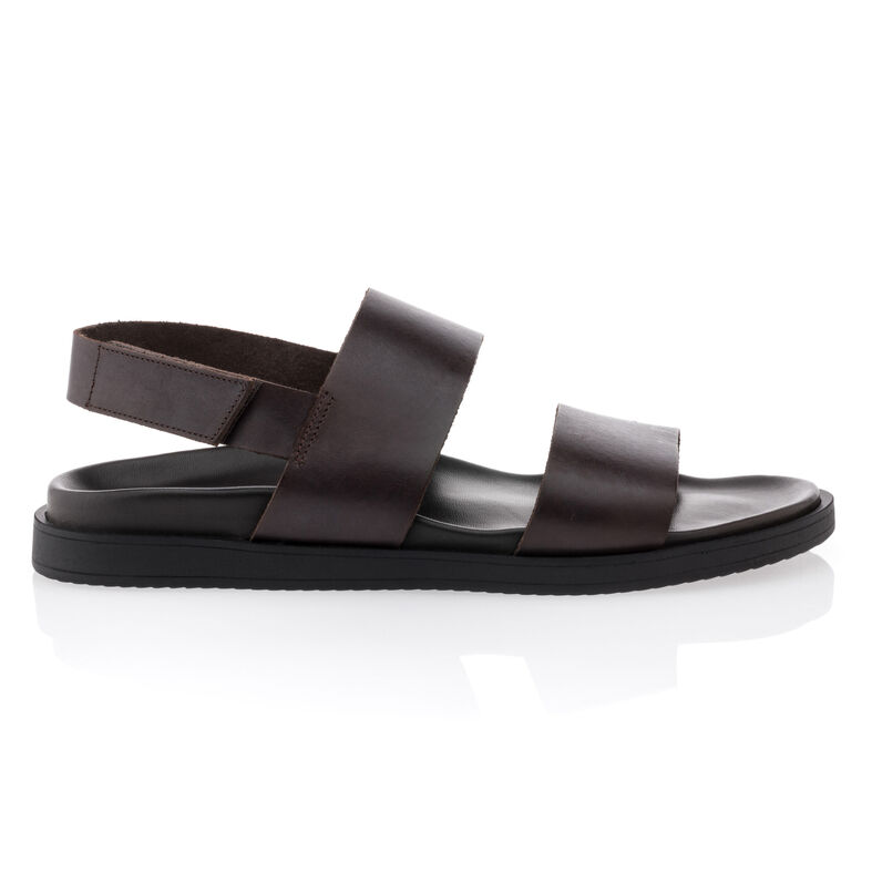  Brune sandaler / sko med åpen tå for menn