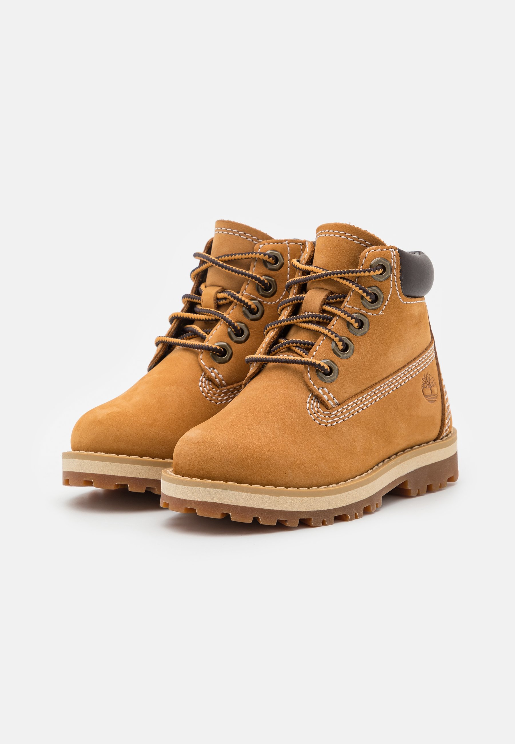 Timberland COURMA UNISEX - Enkellaarsjes met vetersluiting - tarwekleur