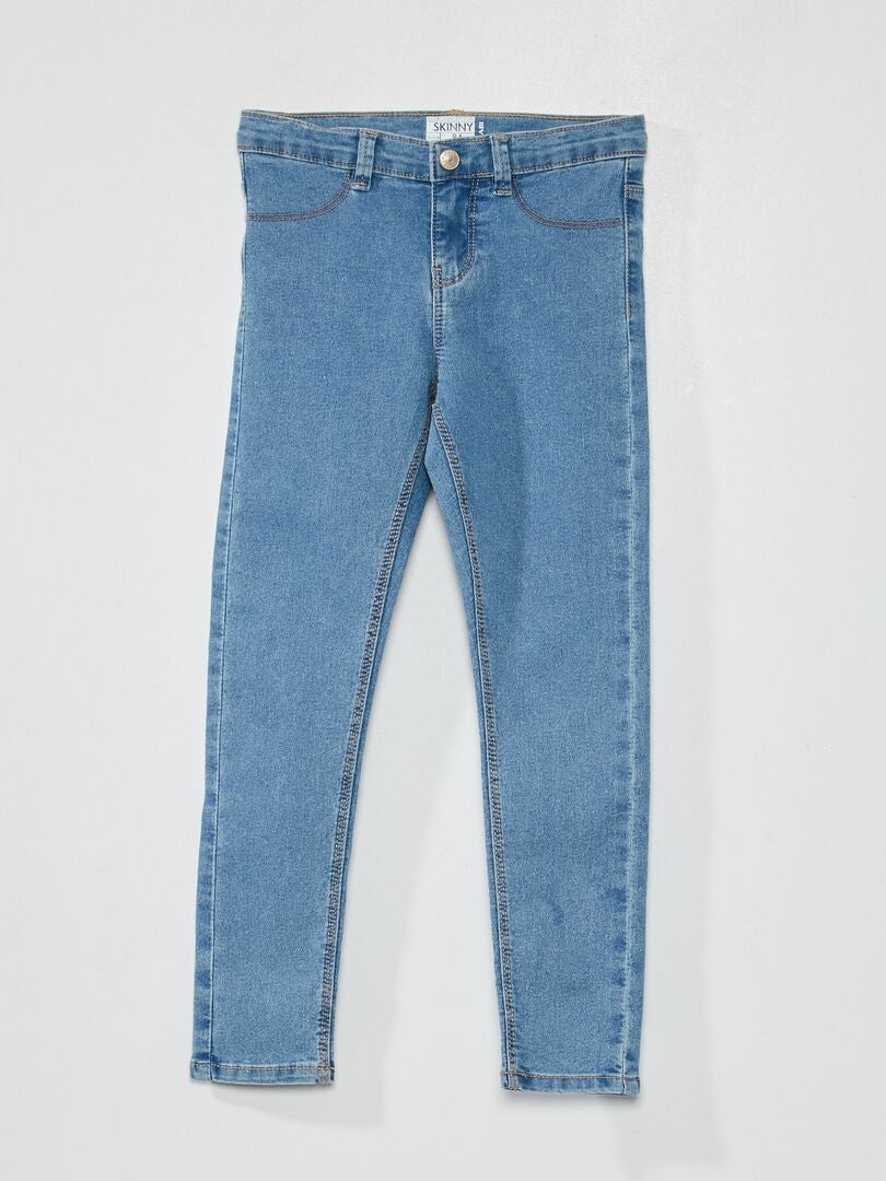 Calça jeans skinny - AZUL