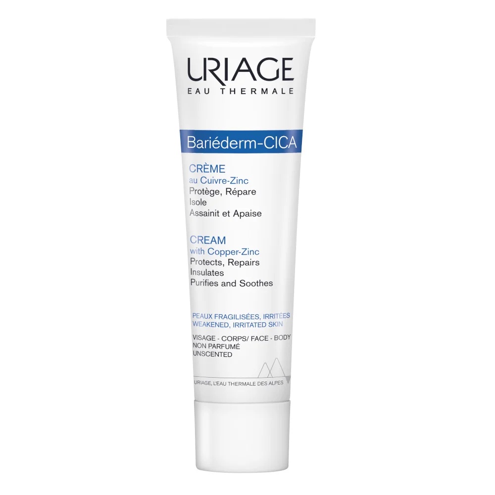 URIAGE Uriage Barièderm regenererende antirimpelcrème met koper en zink 100 ml voor huidverzorging