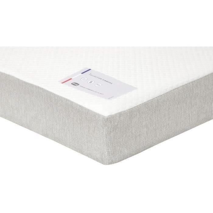 Banquette BZ 2 places EVASION - Tissu marine - Matelas SIMMONS - Couchage 188x138 cm