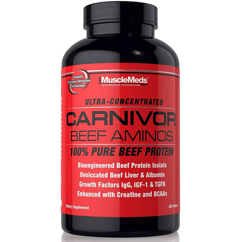 Aminoácidos de carne de res Carnivor de MuscleMeds