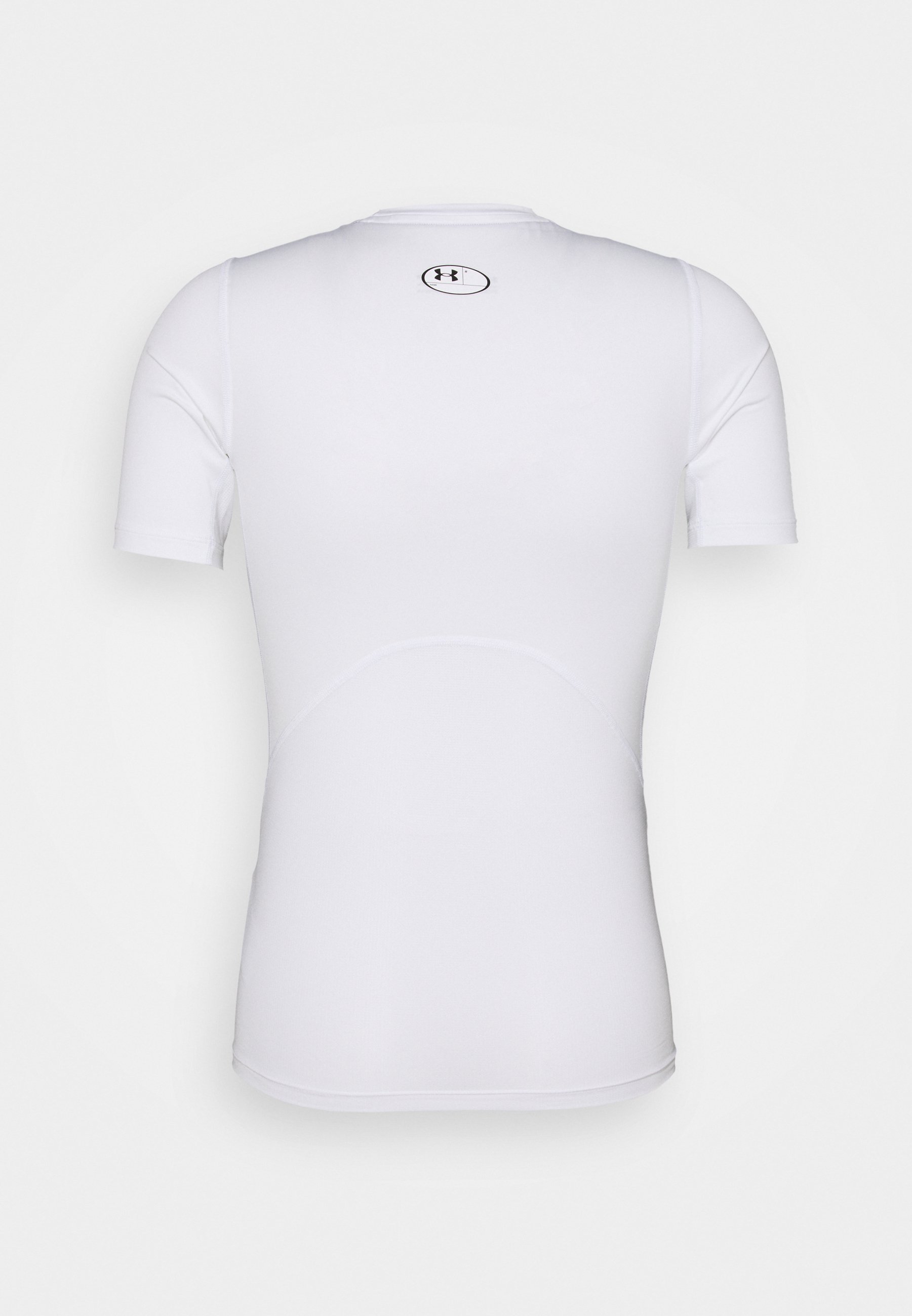 Under Armour HEATGEAR - Sport T-shirt - wit/zwart
