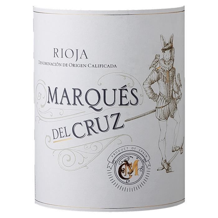 Marqués Del Cruz 2021 Rioja - Vino Tinto de España