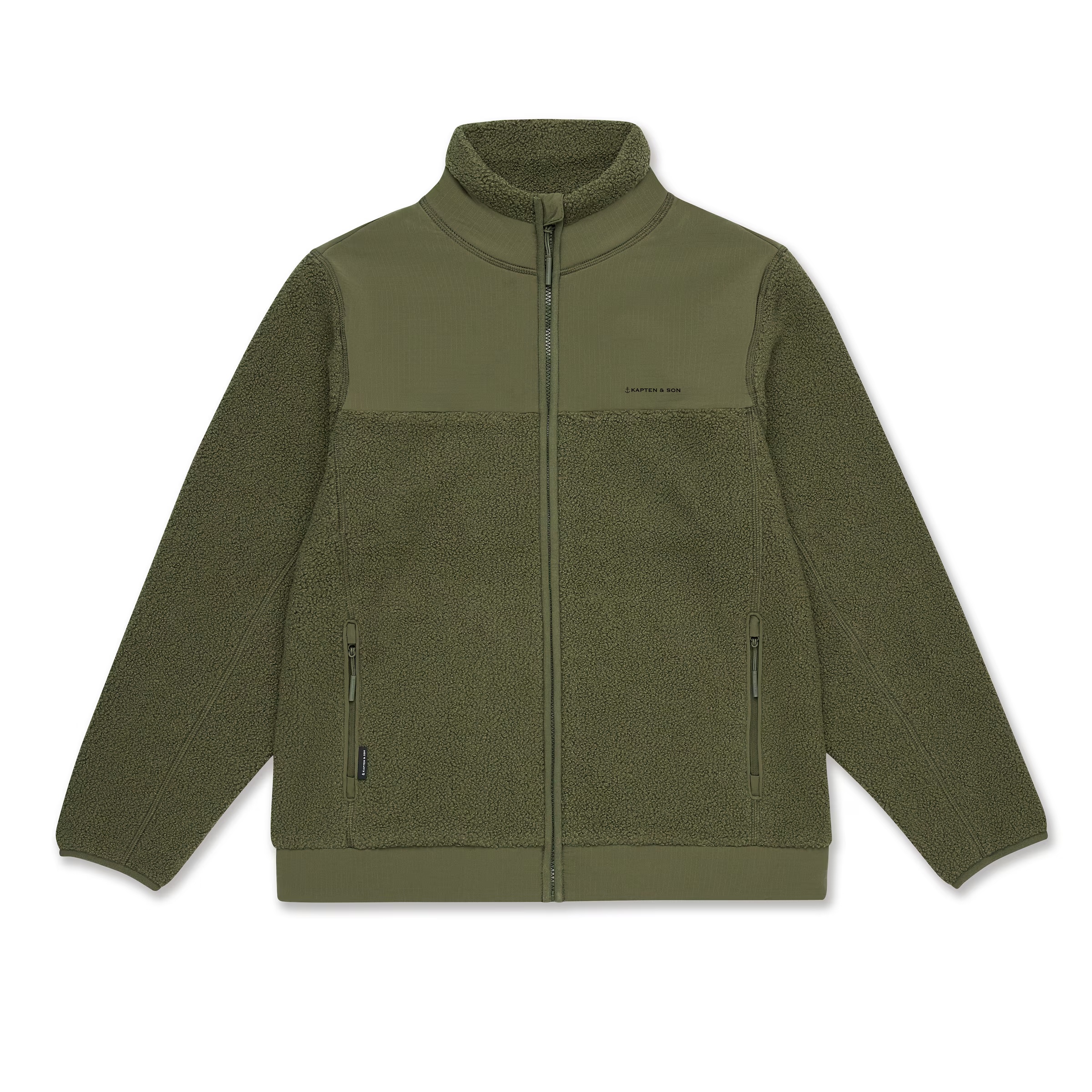 Veste polaire vert forêt pour tous les jours