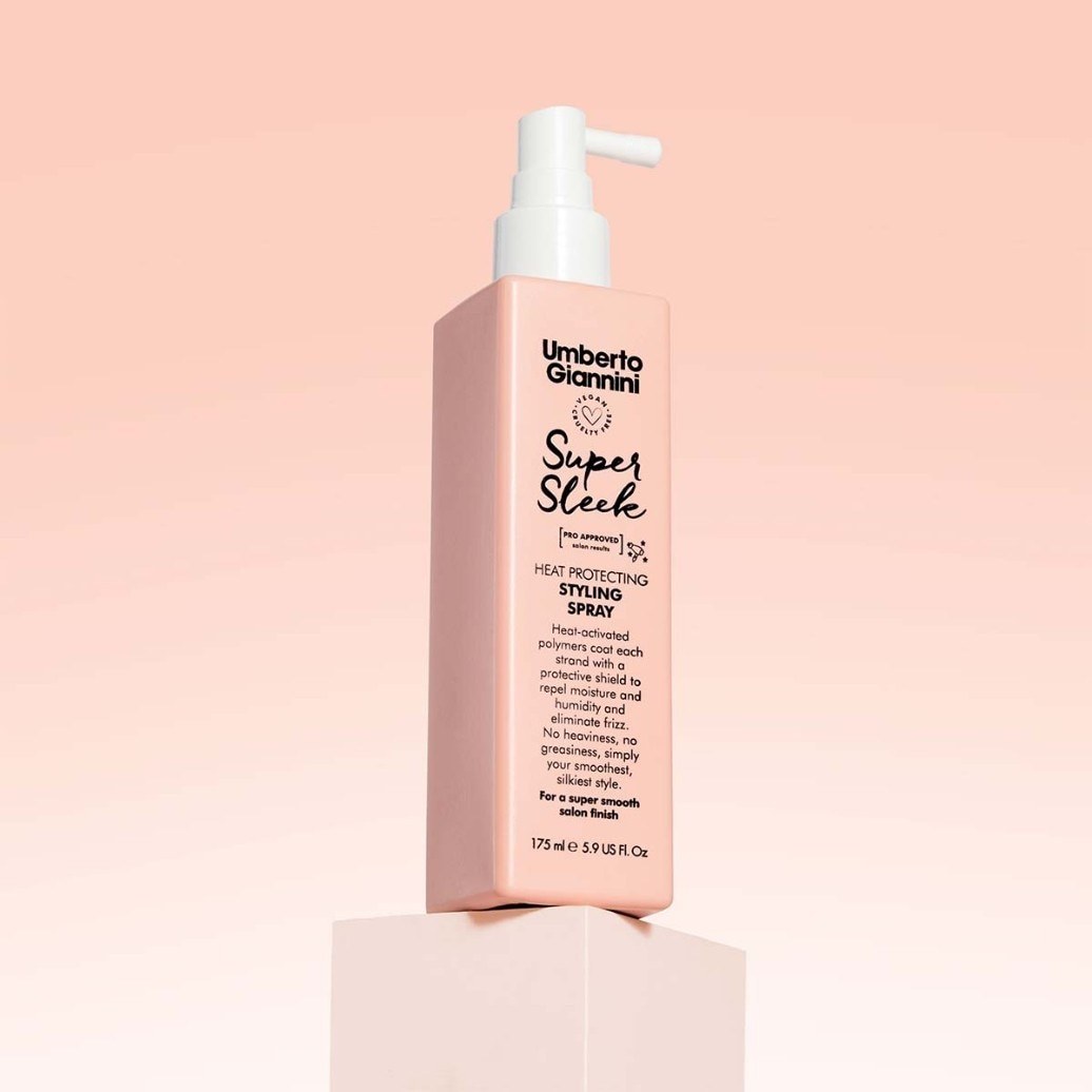 Umberto Giannini karstuma aizsardzības krēms Super Sleek Blow Dry - 175 ml