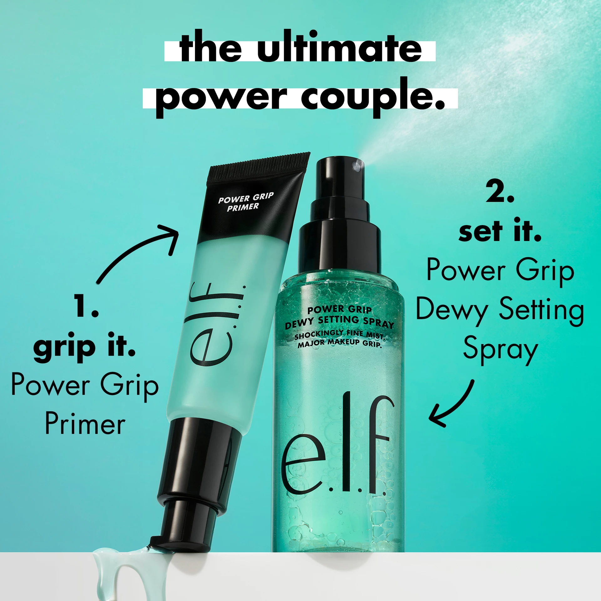Spray fixator Power Grip Dewy 80 ml - Elf