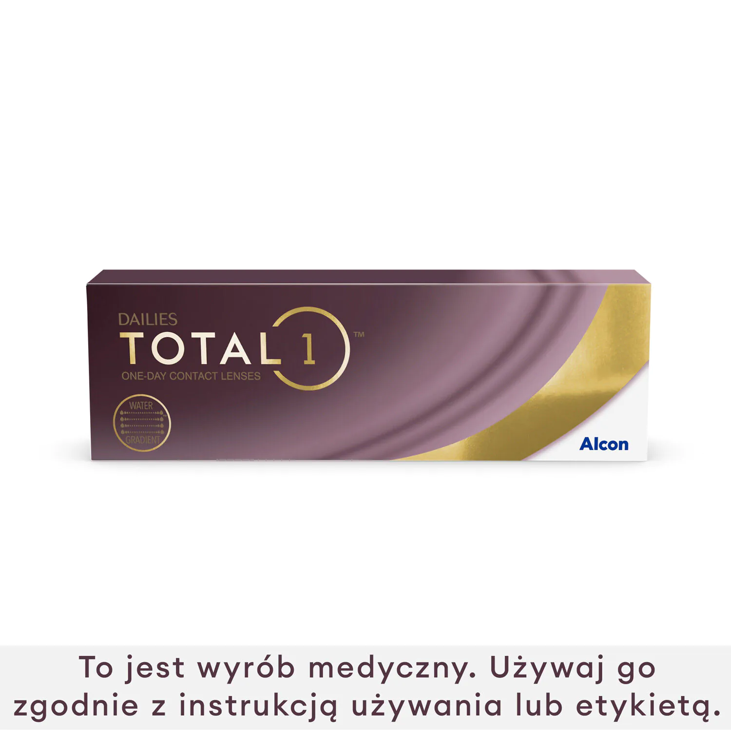 Dailies Total 1, Soczewki kontaktowe jednodniowe, Moc -05.75