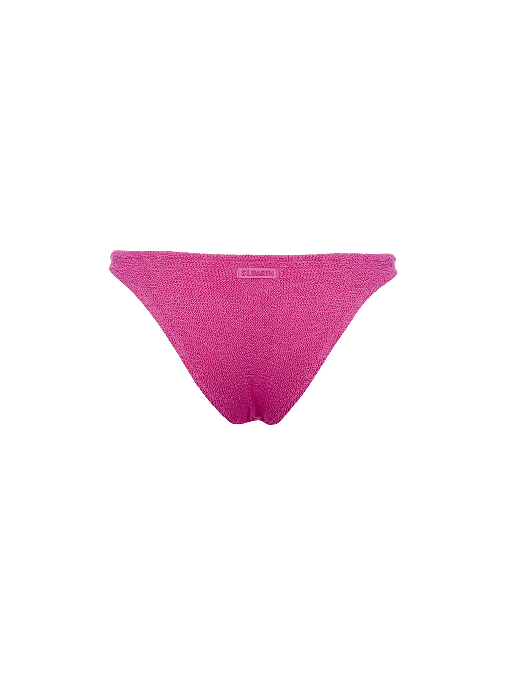 Elise Klassieke Roze Crinkle Zwembroek voor Dames