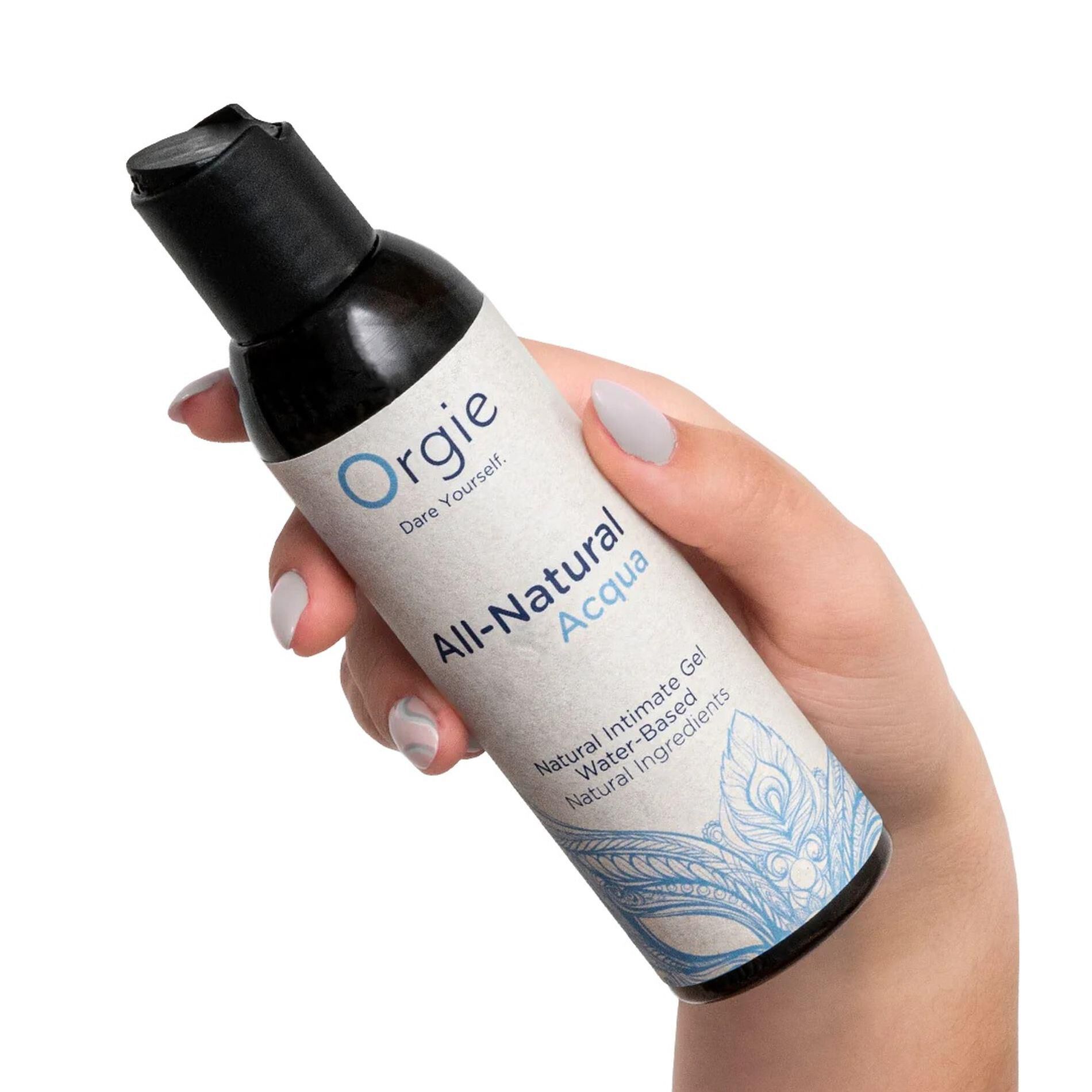 Orgie popolnoma naravni gel na vodni osnovi Acqua