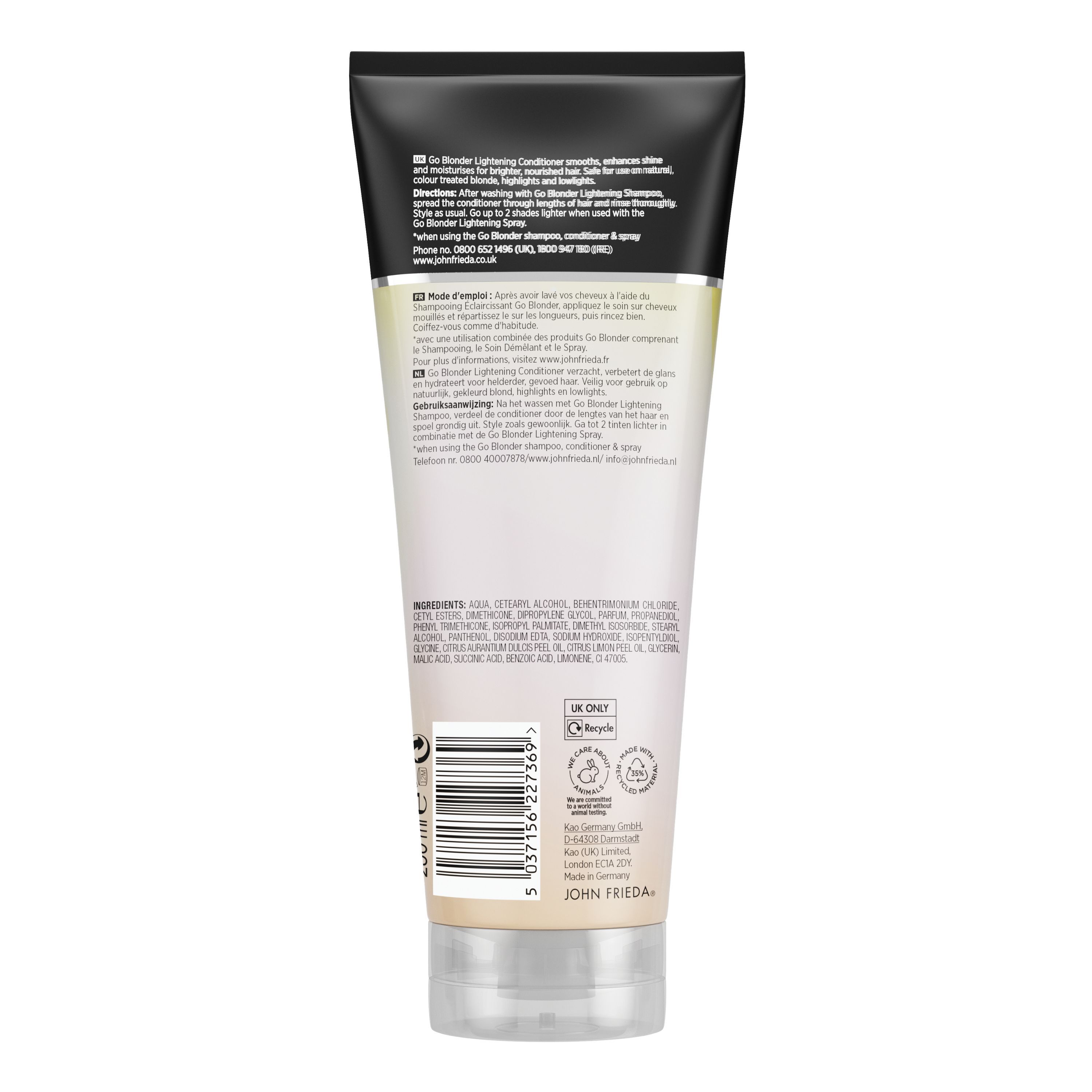 Zosvetľujúci kondicionér Sheer Blonde Kondicionéry