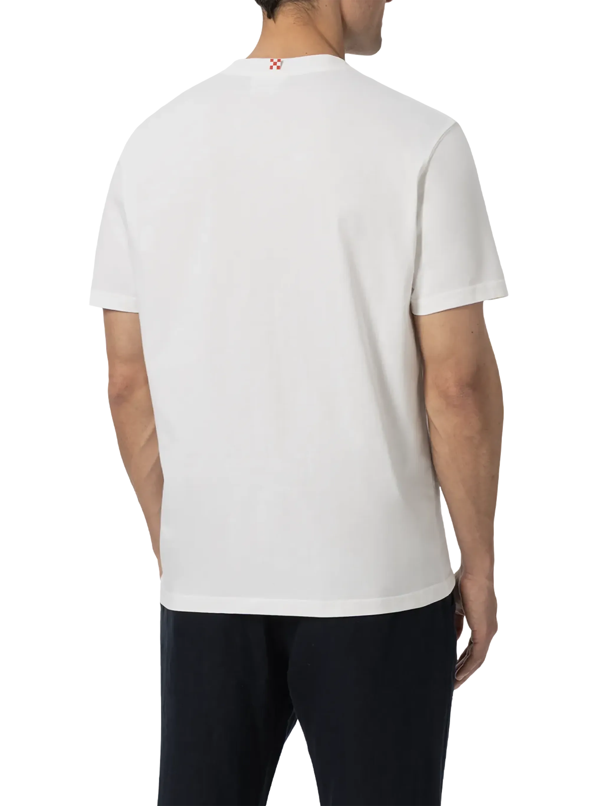 Tshirt in cotone Austin con ricamo e stampa orologio