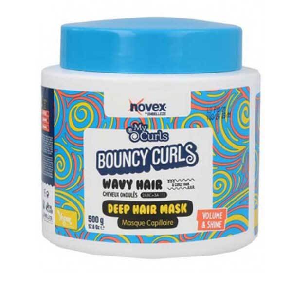 Máscara Capilar Profunda Novex My Curls para Cabelos Ondulados e com Cachos Volumosos