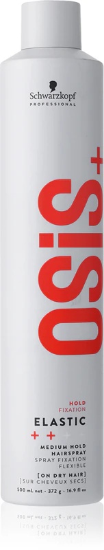 Schwarzkopf Professional Osis+ Elastic vidutinės fiksacijos plaukų lakas