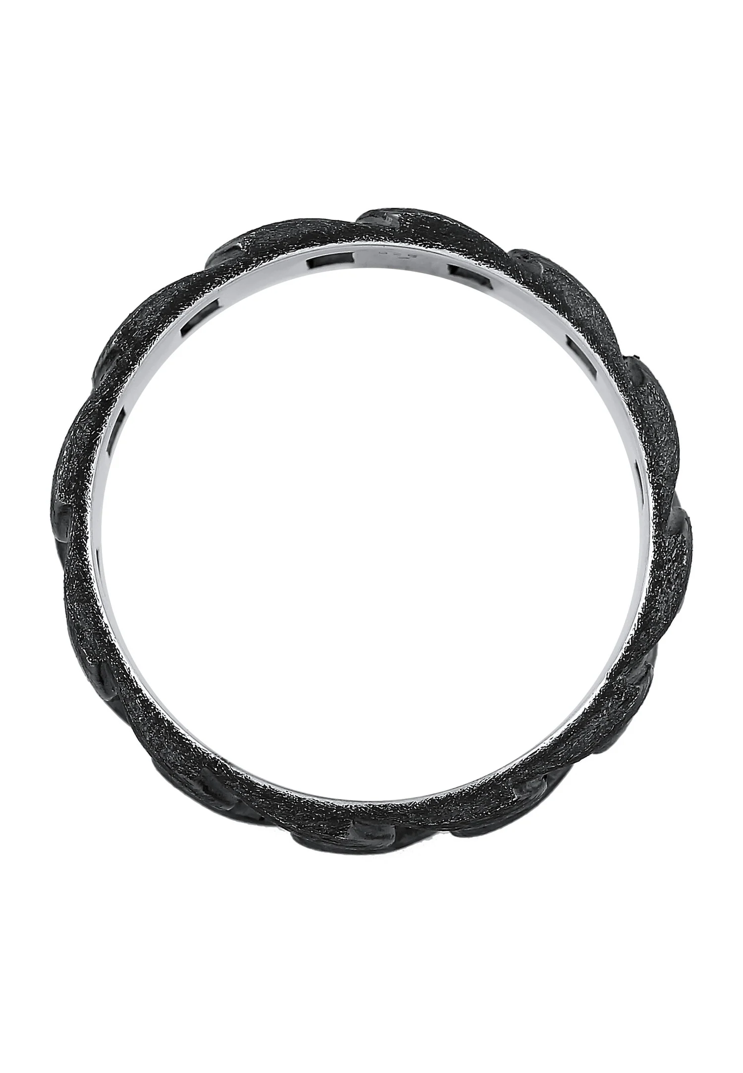 KUZZOI Statment Massif Trend Robuste Look Rustique Bague Homme - (925/1000) Argent
