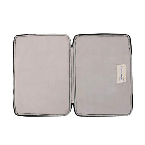 Cabaia Sandton 13-inch laptop sleeve, petrol blue