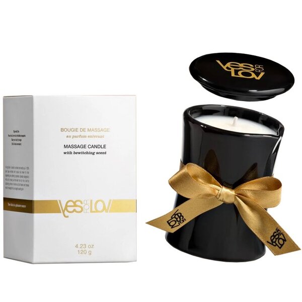 YESforLOV masszázsgyertya elbűvölő illattal 120g | Egészség | Superdrug