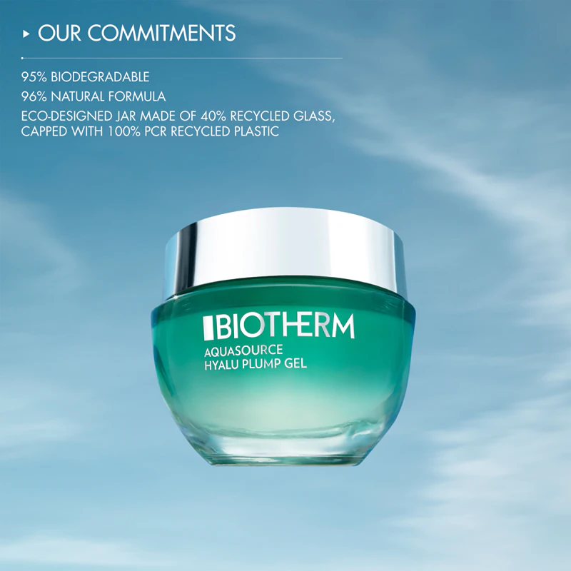 Hydratačný gél na tvár Biotherm Aquasource Hyalu Plump Gel