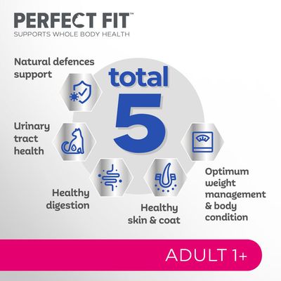 Perfect Fit für Erwachsene ab 1 Jahr, reich an Hühnchen