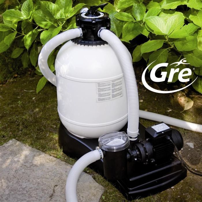 GRE Pacific ovaal zwembad 730 x 575 cm h 120 houtlook - bruin
