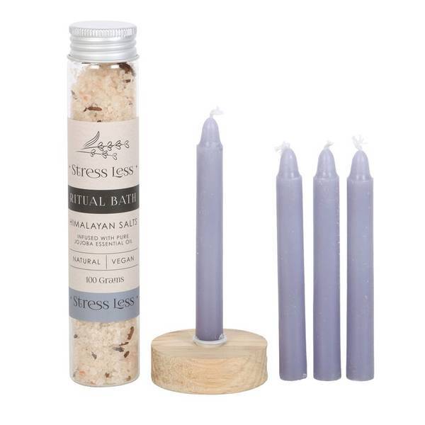 Kit de Banho Ritual Herbal Algo Diferente para Reduzir o Estresse