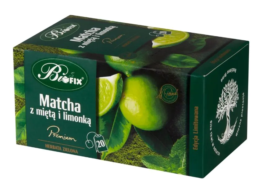 Bifix Herbata Matcha mięta-limonka