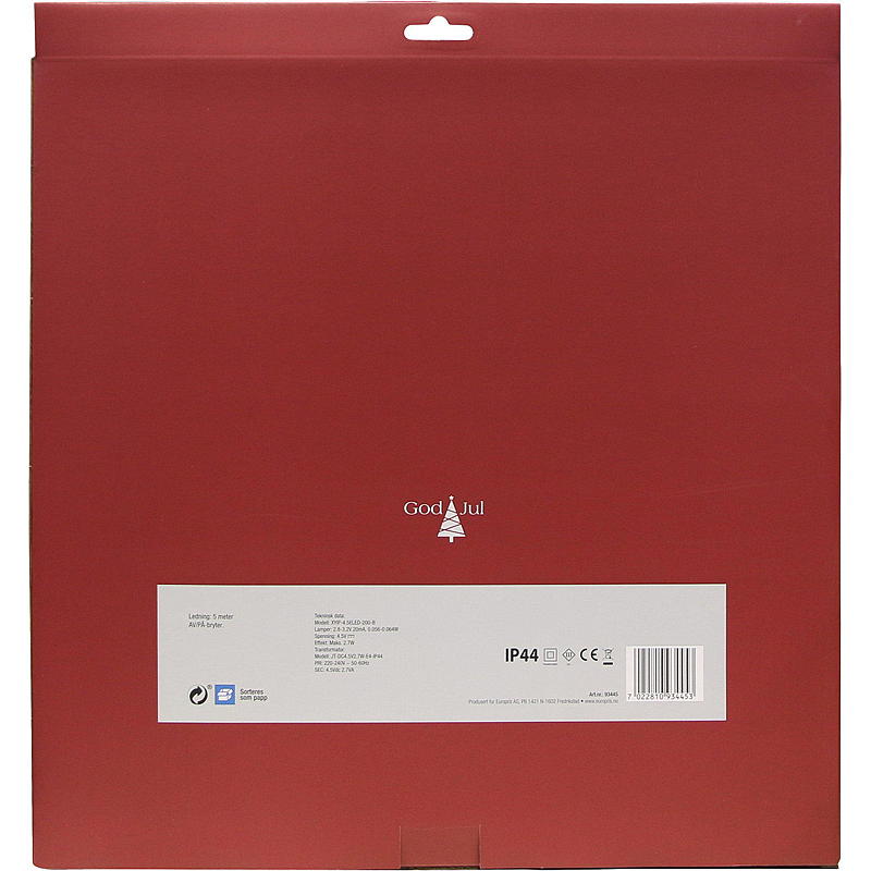 Hem Ljusslinga cirkel 40 cm 200 LED