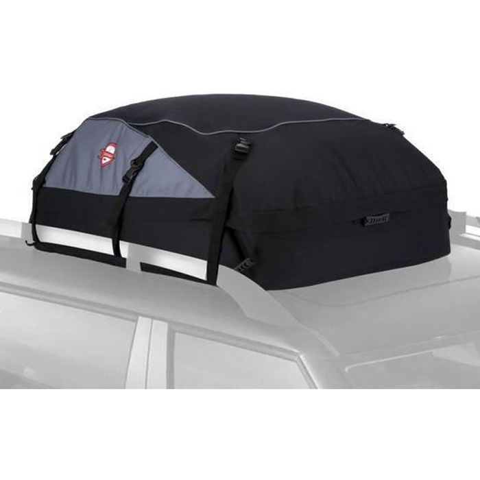 Bolsa de techo para coche, ideal para viajes, baúl de techo para SUV, maleta de techo, color negro, suave, 580 L, 20,7 pies cúbicos, 130 x 100 x 45 cm.